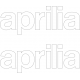 Aprilia lettering