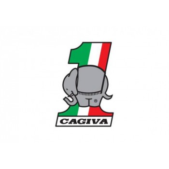 Cagiva elephant decal - Number one