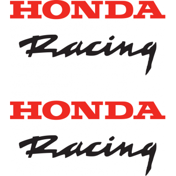 Honda Racing stickers