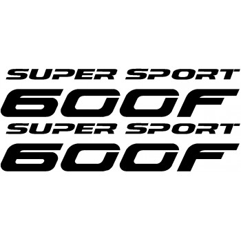 Honda 600F supersport stickers