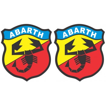 Abarth stickers - Colour