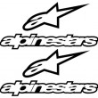 Alpinestars decals - Single colour logo