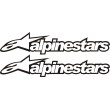 Alpinestars decal - Single colour small