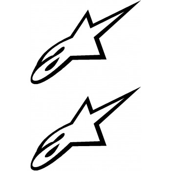 Alpinestars decal - Single colour logo