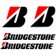 Bridgestone sticker set