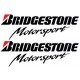 Bridgestone Motorsport stickers - Colour