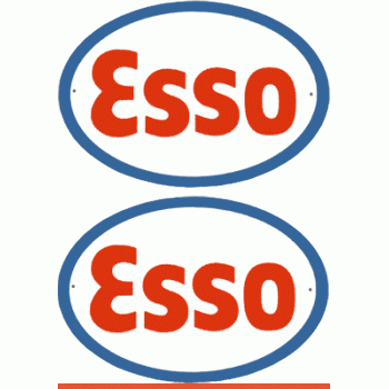 Esso stickers - Colour