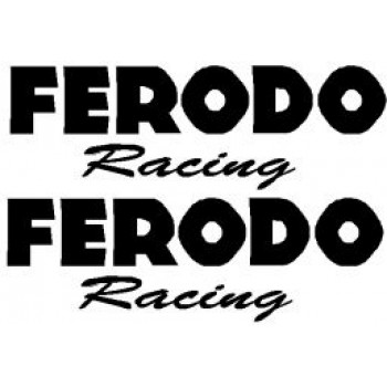 Ferodo Racing stickers - Single Colour