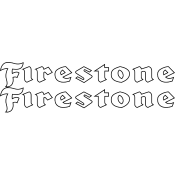 Firestone - Single Colour Decal
