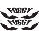 Fogarty stickers - Single colour