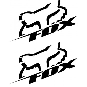 Fox decals - Sideways
