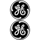 General Electric Logo Cut Out Decal