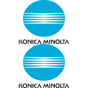 Konica Minolta Logo And Lettering