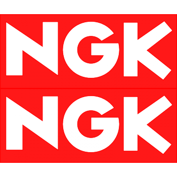 Ngk Lettering Cut Out Decal