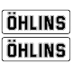 Ohlins - Single Colour Sticker