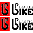 Plastic Bike Logo And Lettering