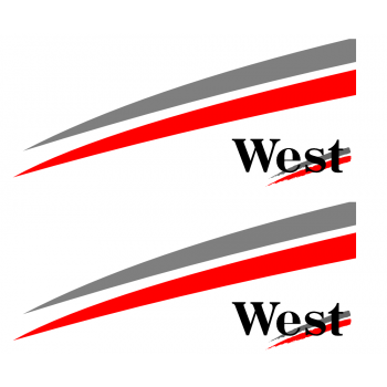 West sponsor sticker - Alternative
