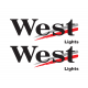 West sponsor sticker - lights