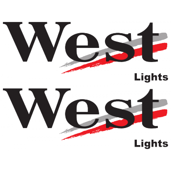 West Lights Decal