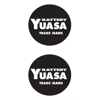 Yuasa Round Sticker